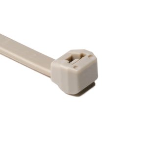 Cable tie inside serrated, 220.0x4.7mm, ?8.0-56.0mm, beige, 100pcs.