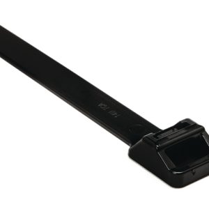 Cable tie inside serrated, 880.0x12.4mm, ?12.0-254.0mm, black, 25pcs.