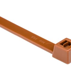 Cable tie inside serrated, 530.0x8.9mm, ?8.0-150.0mm, brown, 25pcs.