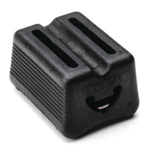 Cable tie endless wastefree product, 15.75x20.3mm, black, 25pcs.