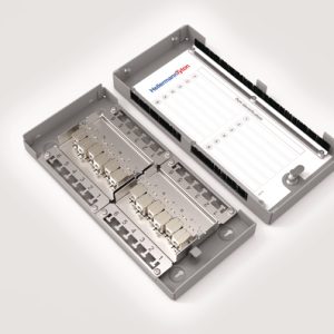 12 Way Modular Zone Termination Box Loaded with 12 x Copper Connectivity