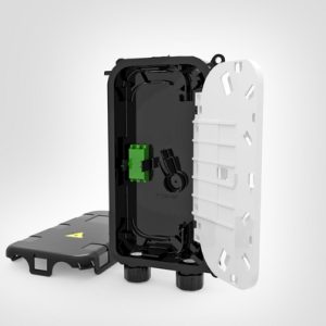 2 Port CCPXT with tray, 1 x LC APC duplex adaptor, 2 x LC APC 900?m pigtails and breather membrane