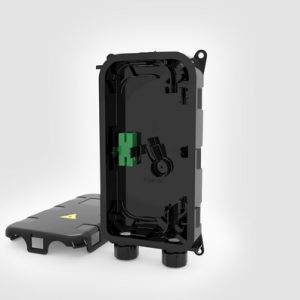 2 Port CCPXL with 1 x SC/APC simplex adaptor and 1 x SC/APC 900?m pigtail