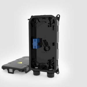 2 Port CCPXL with 2 x SC/PC simplex adaptors, 2 x SC/PC 900?m pigtails and breather membrane