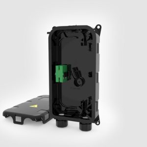 2 Port CCPXL with 2 x SC/APC simplex adaptors, 2 x SC/APC 900?m pigtails and breather membrane
