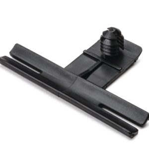 Bundling clip for hole (round), L=55.0mm, SO=22.0mm, black, 500pcs.
