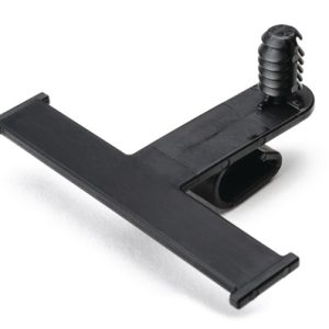 Bundling clip for hole (round), L=56.0mm, SO=32.5mm, black, 1500pcs.
