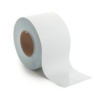 Label, weather resistant/chemical resistance, white, thermal transfer print, 101.6mm, 76.20m