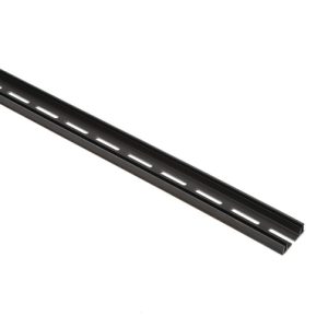 Wiring duct, 25.96mmx, L=1.83m, black, 36.58m