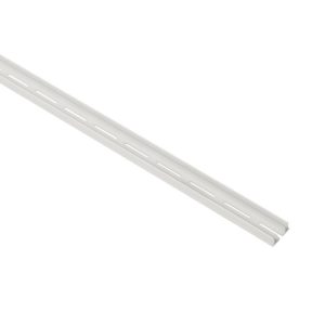 Wiring duct, 13.26mmx, L=1.83m, white, 36.58m