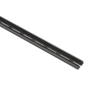 Wiring duct, 13.26mmx, L=1.83m, black, 36.58m