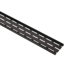 Wiring duct, 38.66mmx, L=1.83m, black, 36.58m