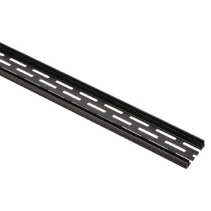 Wiring duct, 51.36mmx, L=1.83m, black, 36.58m