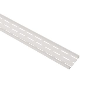 Wiring duct, 64.06mmx, L=1.83m, white, 36.58m