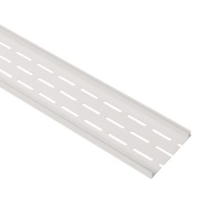 Wiring duct, 89.46mmx, L=1.83m, white, 36.58m