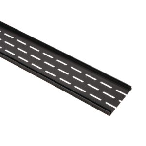 Wiring duct, 89.46mmx, L=1.83m, black, 36.58m