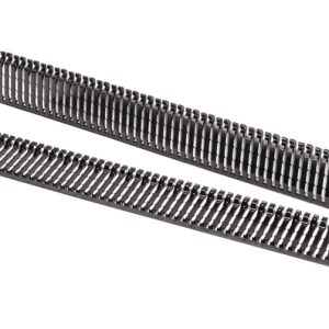 Wiring duct, 71.9mm, L=457.0mm, black, 20pcs.