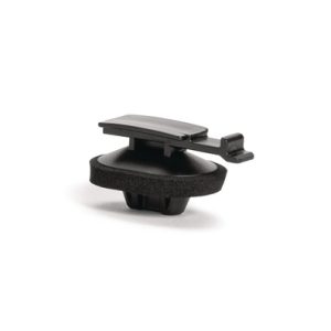 Connector clip for hole (oval), black, 5000pcs.