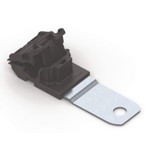 P-clamp medium, Dmin=6.2mm, Dmax=13.7mm, ⌀10.29 mm, 180⌀, black, 200pcs.