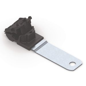 P-clamp long, Dmin=6.2mm, Dmax=13.7mm, ⌀8.31 mm, 180⌀, black, 200pcs.