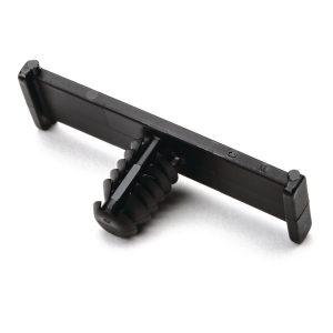 Bundling clip for hole (round), L=39.3mm, black, 10000pcs.