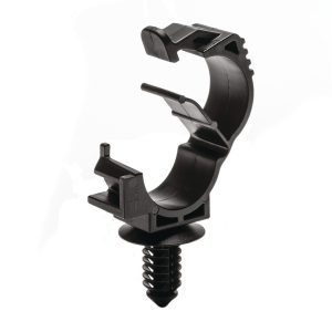 Cable clip for hole (round), T=0.6 - 8.25mm, ⌀6.1 - 6.6 mm (hexagonal)/6.1 - 7.0 mm, Dmin=5.0mm, Dmax=9.0mm, nom⌀=5.0 - 9.0 mm