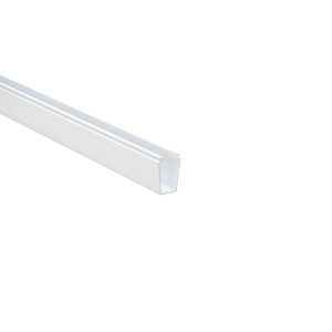 Wiring duct, 25.4x52.60mm, L=1.83m, white, 36.58m