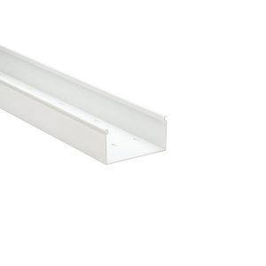 Wiring duct, 76.2x26.9mm, L=1.83m, white, 36.58m