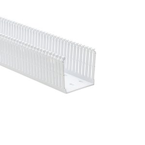 Wiring duct, 76.2x77.9mm, L=1.83m, white, 18.3m