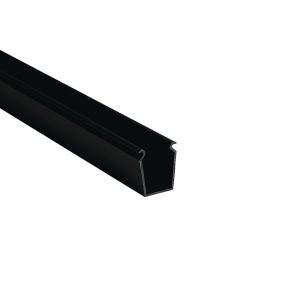 Wiring duct, 25.4x39.9mm, L=1.83m, black, 36.58m