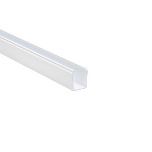 Wiring duct, 38.1x52.60mm, L=1.83m, white, 36.58m