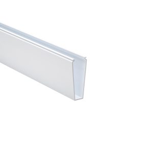 Wiring duct, 38.1x103.4mm, L=1.83m, white, 18.3m