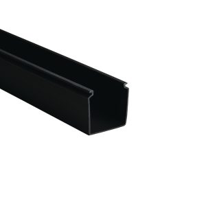 Wiring duct, 50.8x52.6mm, L=1.83m, black, 36.58m
