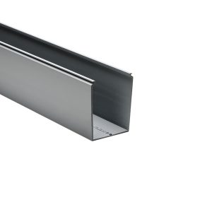 Wiring duct, 76.2x103.4mm, L=1.83m, grey, 18.3m