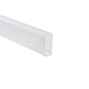 Wiring duct, 38.1x103.4mm, L=1.83m, white, 18.3m