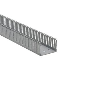 Wiring duct, 76.2x52.6mm, L=1.83m, grey, 18.3m