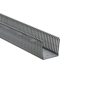Wiring duct, 76.2x77.9mm, L=1.83m, grey, 18.3m
