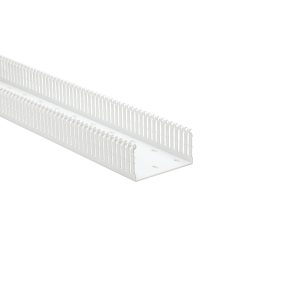 Wiring duct, 101.6x52.6mm, L=1.83m, white, 36.58m