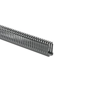 Wiring duct, 25.4x52.6mm, L=1.83m, grey, 36.58m