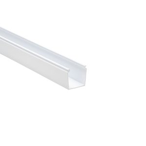 Wiring duct, 50.8x52.6mm, L=1.83m, white, 36.58m