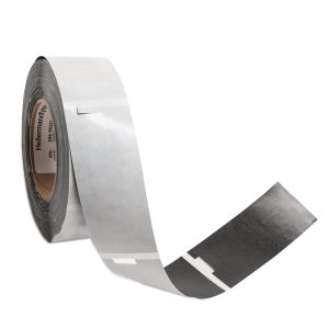 Label, self laminating, weather resistant/chemical resistance, white, thermal transfer print, 19.05x25.4mm, H2=120.6mm, 1000pcs.