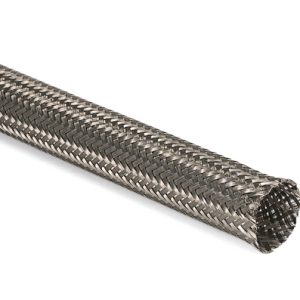 Braided sleeving, EMI shielding, nom?4mm, ?4.5-7.0mm, metal, 500m