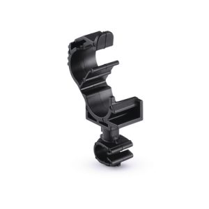 Cable clip with pipe/tube holder, Dmin=6.0mm, Dmax=8.0mm, nom⌀=7.0 mm, nom⌀2=5.0 mm - 9.0 mm