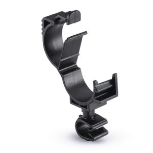 Cable clip with pipe/tube holder, Dmin=7.0mm, Dmax=9.0mm, nom⌀=8.0 mm, nom⌀2=15.0 mm - 19.0 mm