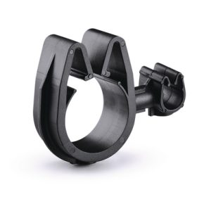 Cable clip with pipe/tube holder, Dmin=6.0mm, Dmax=8.0mm, nom⌀=7.0 mm, nom⌀2=19.0 mm