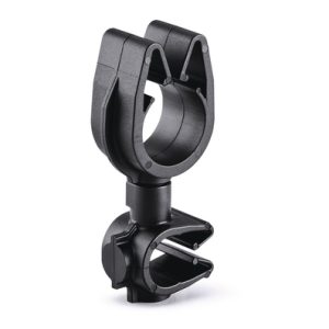 Cable clip with pipe/tube holder, Dmin=7.0mm, Dmax=9.0mm, nom⌀=8.0 mm, nom⌀2=12.0 mm