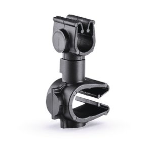 Cable clip with pipe/tube holder, Dmin=7.0mm, Dmax=9.0mm, nom⌀=8.0 mm, nom⌀2=5.0 mm