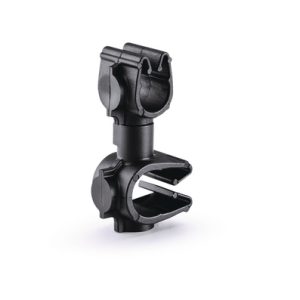 Cable clip with pipe/tube holder, Dmin=7.0mm, Dmax=9.0mm, nom⌀=8.0 mm, nom⌀2=6.0 mm