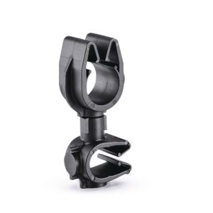 Cable clip with pipe/tube holder, Dmin=8.0mm, Dmax=10.0mm, nom⌀=9.0 mm, nom⌀2=10.0 mm