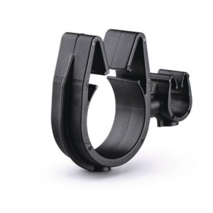 Cable clip with pipe/tube holder, Dmin=8.0mm, Dmax=10.0mm, nom?=9.0 mm, nom?2=22.0 mm